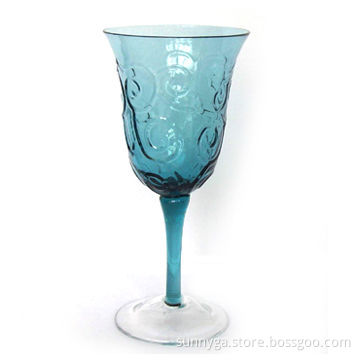 Color Stemware with 179mm Height and 240ml Capacity, Available in Various Designs
